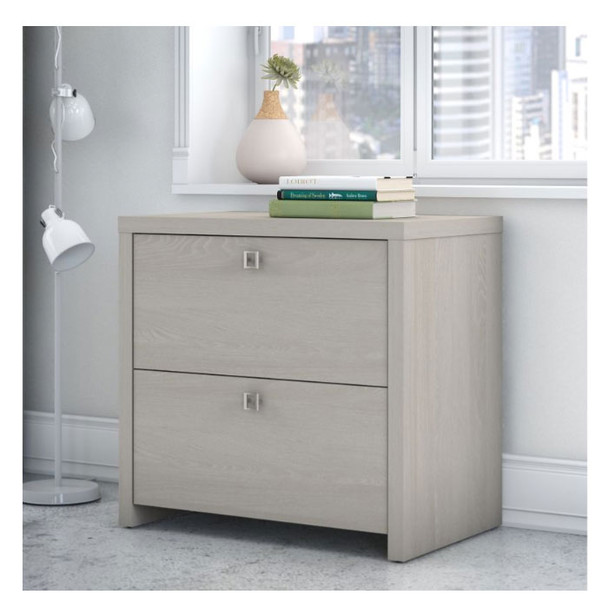 Bush Echo 2-Drawer Lateral File 30" Gray Sand -   KI60202-03