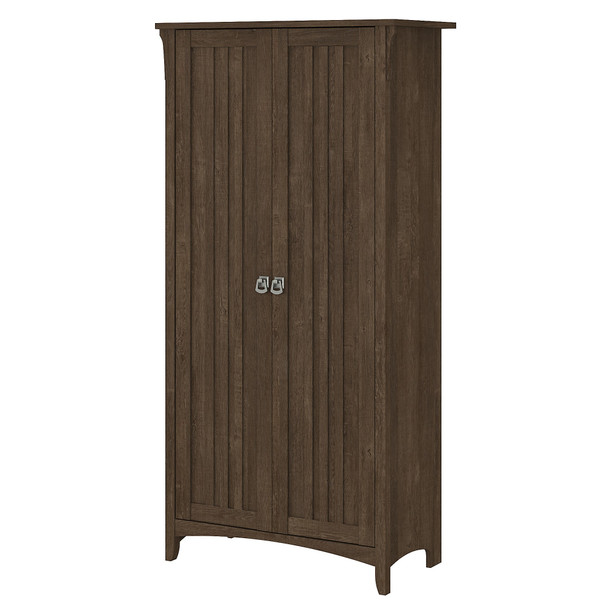 Bush Furniture Salinas Tall Storage Cabinet With Doors Ash Brown - SAS332ABR-03