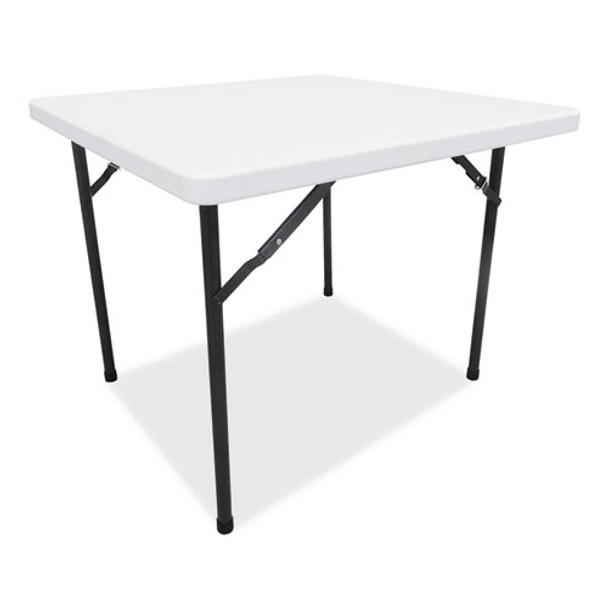 Alera Square Plastic Folding Table White - ALEPT36SW