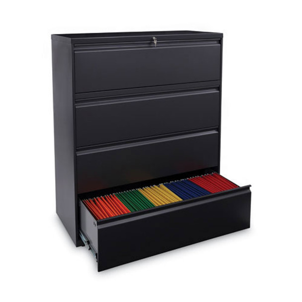 Alera Lateral File 4-Drawer 42" Charcoal - LF4254CC