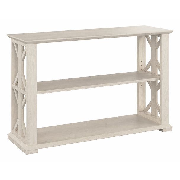 Bush Furniture Homestead Console Table Linen White - HOT248LW-03