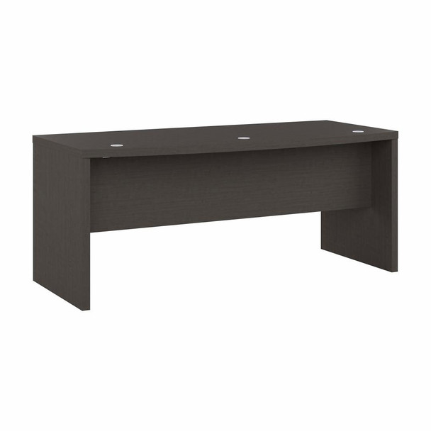 Bush Business Furniture Echo by Kathy Ireland 72W Bow Front Desk - KI60309-03