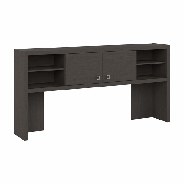 Bush Furniture Echo by Kathy Ireland Hutch 72" Charcoal Maple - KI60311-03