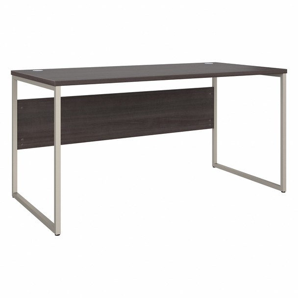 Bush Furniture Hybrid 60W x 30D Computer Table Desk In Storm Gray - HYD360SG