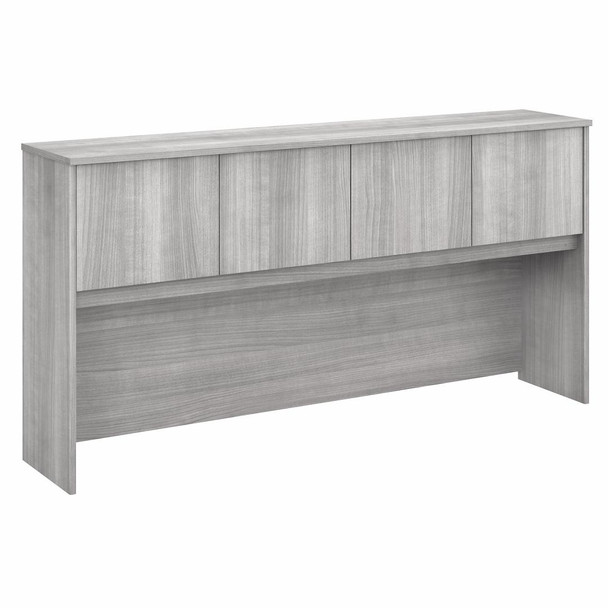 Bush Business Furniture Hybrid 72W Desk Hutch In Platinum Gray - HYH172PG-Z