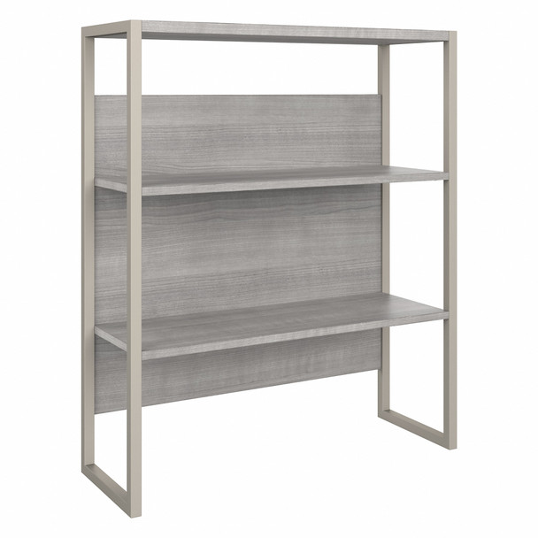 Bush Business Furniture Hybrid 36W Bookcase Hutch In Platinum Gray - HYH236PG