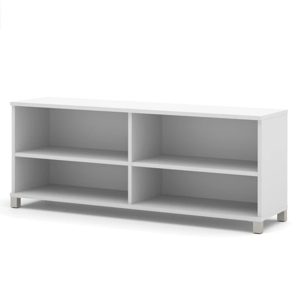 Bestar Pro-Linea 72W Credenza In White - 120612-1117