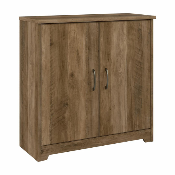 Bush Furniture 2 Door Low Storage Reclaimed Pine - WC31598