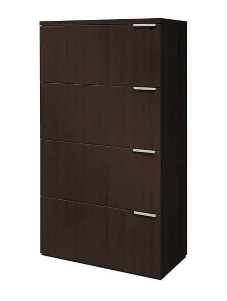 HON Voi Four-Drawer Lateral File 36" x 20" - HLSL2036L4