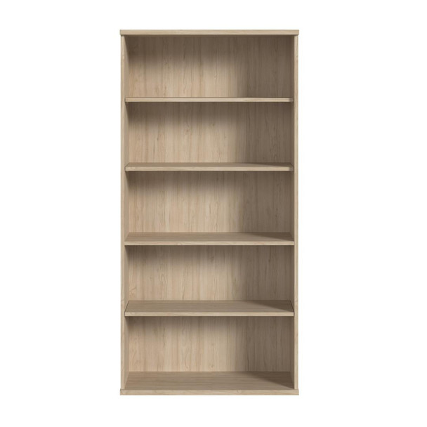 Bush Business Furniture Studio C Bookcase 5-Shelf 36"W Natural Elm - SCB136NE