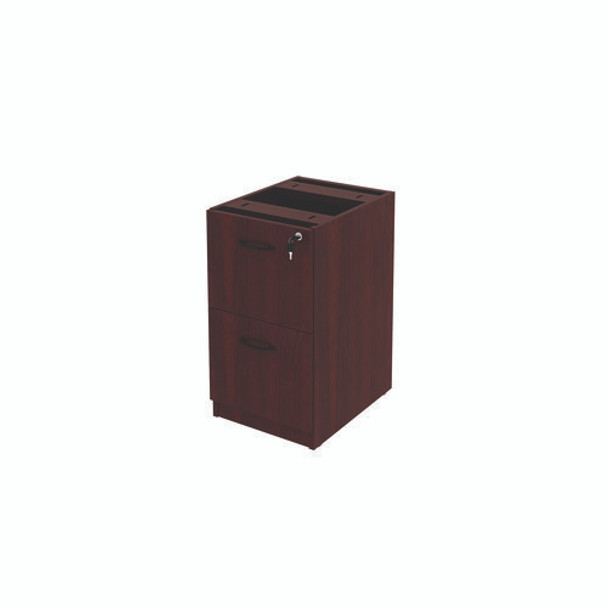 Alera Valencia Series Full Pedestal File/File, Legal/Letter, Mahogany - VA542822MY