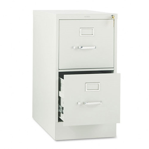 HON 310 Series 2-Drawer Metal Vertical File Cabinet Letter Size Light Gray - 312PQ