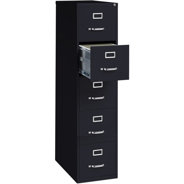 Lorell Fortress Series 26-1/2" Commercial-Grade Vertical File Cabinet - LLR48498