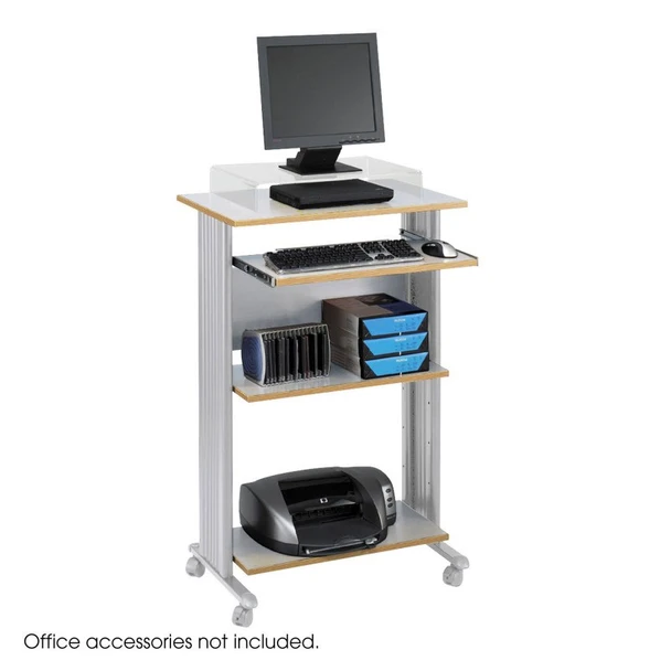 Safco Muv Workstation for Stand-Up Computing Gray - 1923GR
