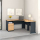 Bush Business Furniture Series A - Beech Finish