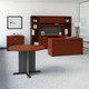 Bush Business Furniture Series C Mahogany Finish