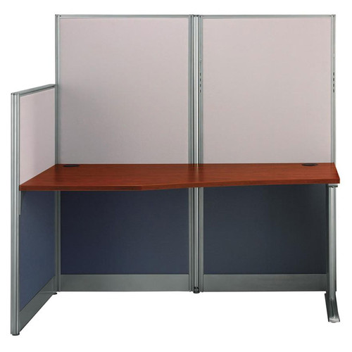 オフィス家具 Shab At Work Reversible L-Shaped Desk with Modesty Panel - 72