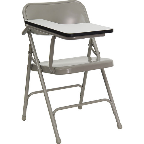 Flash Furniture HF-309AST-RT-GG Steel Folding Chair with Right