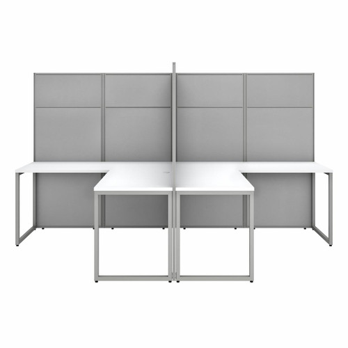 office worker✨ Shop Bush Business Furniture Easy Office L Desk - Free Shipping