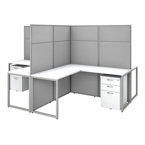 Shop Bush Business Furniture Easy Office L Desk - Free Shipping