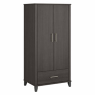 Bush Furniture Somerset Large Armoire Cabinet Storm Gray - STS166SGK  