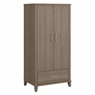 Bush Furniture Somerset Large Armoire Cabinet Ash Gray - STS166AGK  