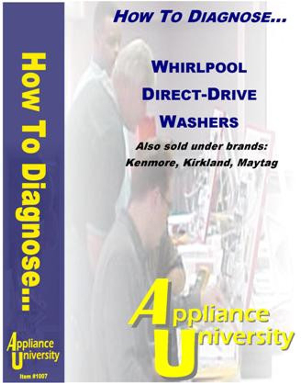 REPAIRING WHIRLPOOL DIRECT DRIVE WASHER - Streamed TUTORIALS, Technical Training Video teaches how to properly diagnose and repair major kitchen and laundry appliances, through our streamed videos.