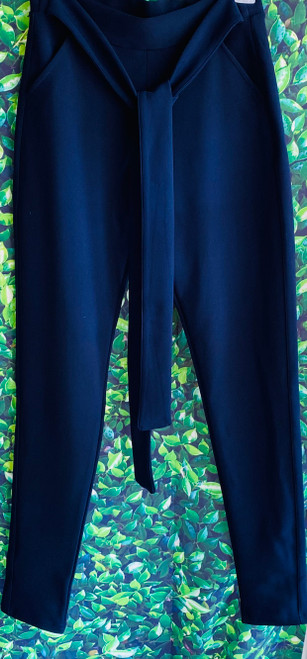 Navy Blue Casual Pants