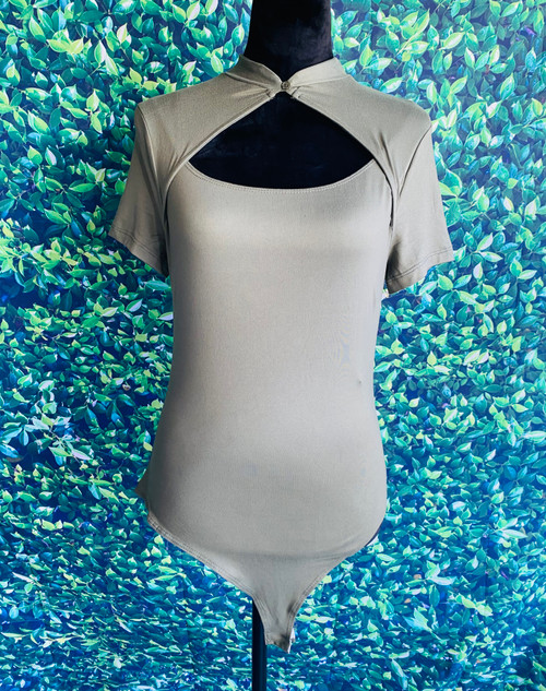 Olive Green Bodysuit
