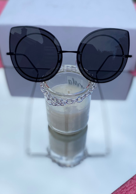 Cat eye Sunglasses Black