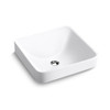 Kohler Forefront 方形獨立盆 (白色) - 無搭配龍頭台面