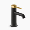 Kohler Occasion 面盆龍頭 (霧黑+摩登金)