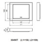Kohler Stages 置物托盤 15公分 (白)