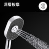 Statement 多功能手持花灑 - 橢圓 (羅曼銀)