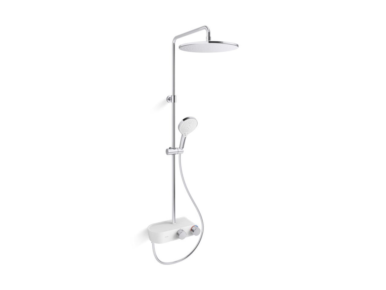 Kohler Fluence 三出水定溫淋浴柱(鍍鉻)