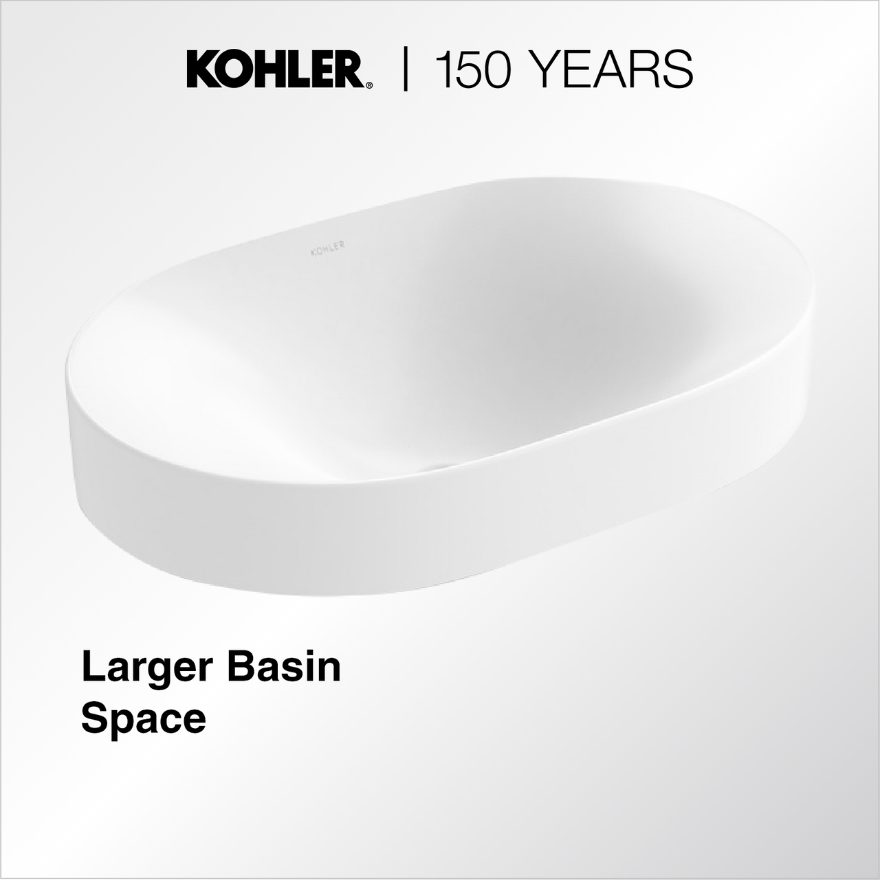 Kohler Chalice 獨立盆(白)