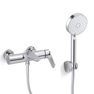 Kohler Aleo 掛牆式浴缸淋浴龍頭 (鍍鉻)
