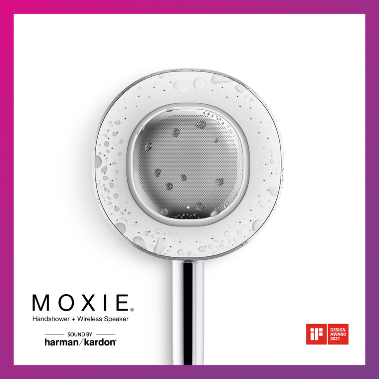 Kohler Moxie 2.0 藍芽魔音手持花灑 (鉻色)