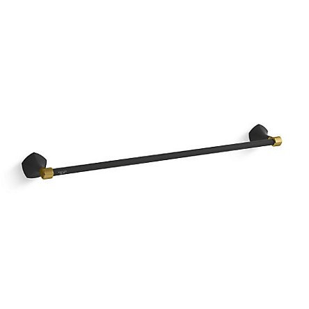 Kohler Occasion 毛巾架 60公分 (霧黑+摩登金)