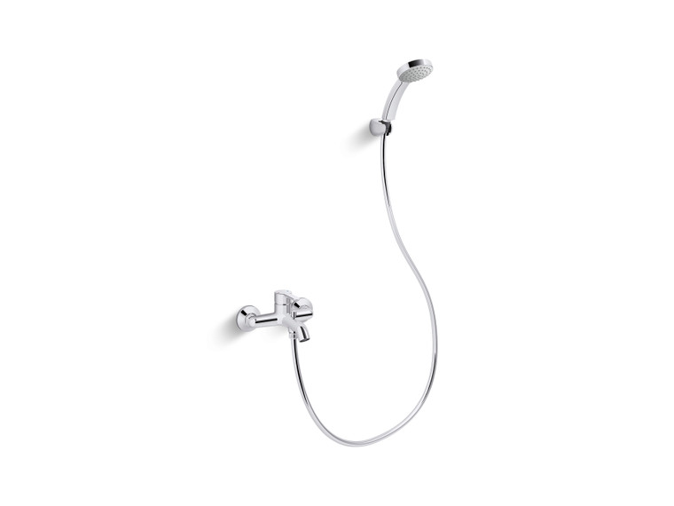 Kohler Atom 壁掛式浴缸與淋浴龍頭