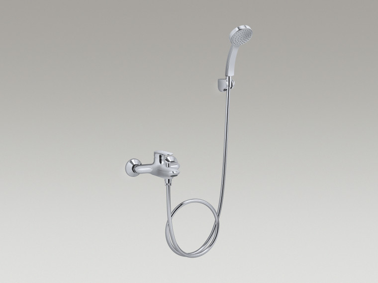 Kohler Kumin 壁掛式浴缸與淋浴龍頭