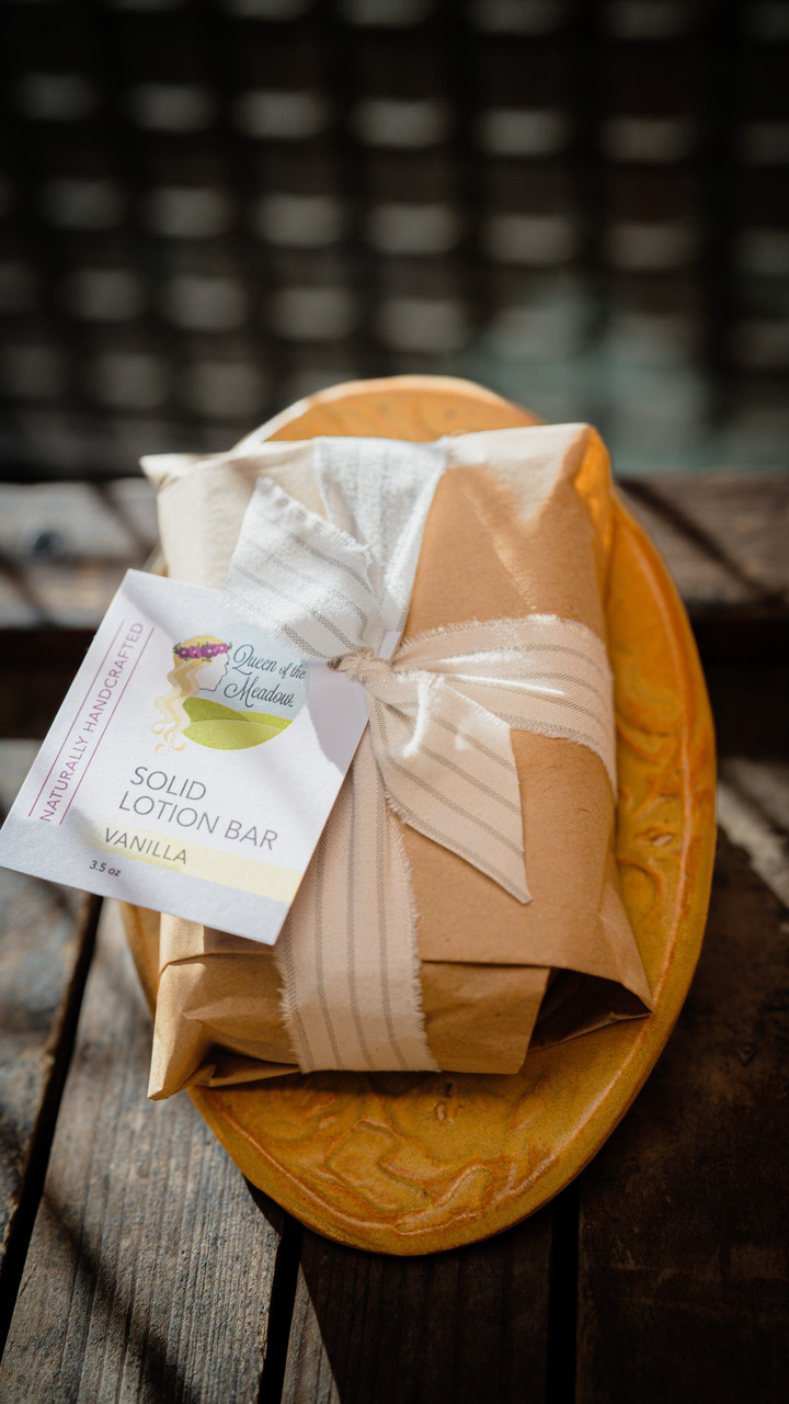 Gift Set: Lotion Bar & Dish - Queen of the Meadow