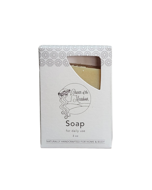 Handcrafted Lavender Goat’s Milk Soap – Small-batch soap made with fresh milk from our own Saanen goats.