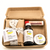 Treat yourself or someone special to our ultimate combination of best-selling products! This gift set includes our highly sought-after moisturizing Solid Lotion Bar, rejuvenating Facial Moisturizer, soothing Lip Balm, and refreshing Solid Perfume.