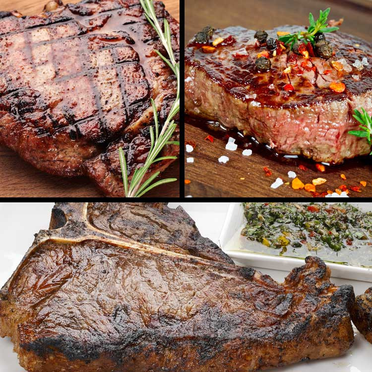 H Oyboh7j6okm Toss lightly marinated bison steaks on a grill to get a smoky flavor. https www sayersbrook com bison steak heaven sampler 2