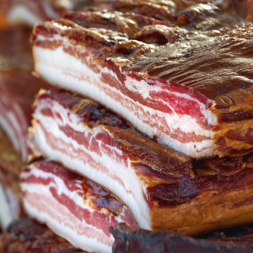 Wild Boar Bacon Chunks  3lbs