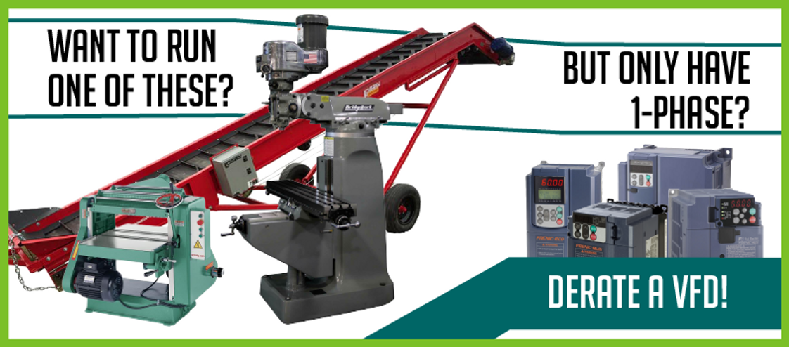 How to Run a 3-Phase Machine with 1-Phase Power?