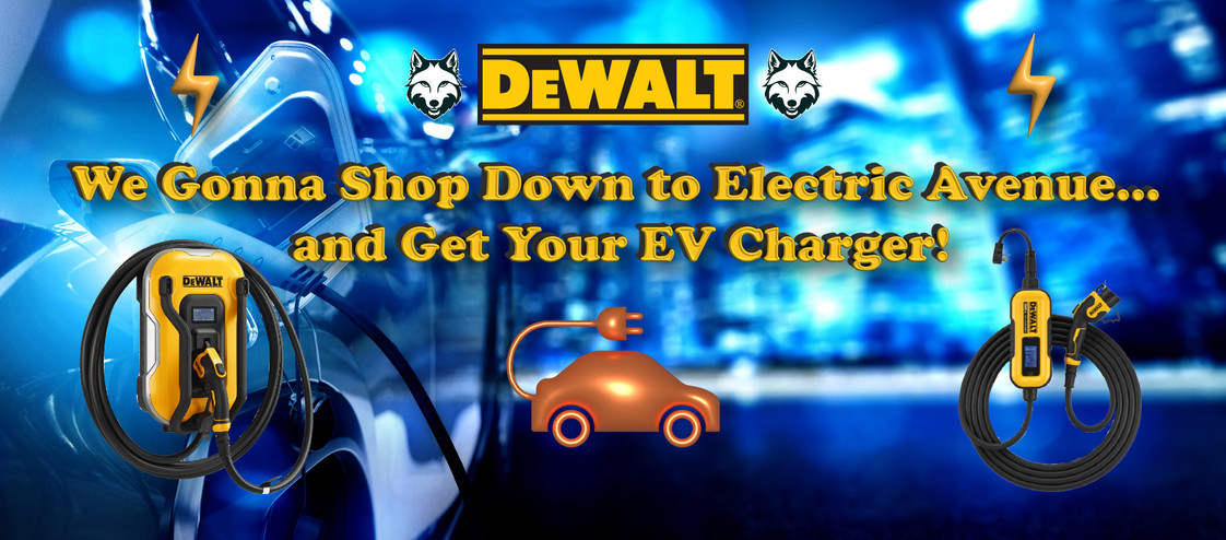 Power Up Your Driveway With DeWalt EV Chargers Power Up Your Driveway With DeWalt EV Chargers