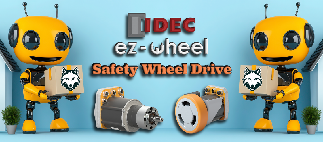 Keep Mobile Robot Set-Up Easy With IDEC Safety Wheel Drive