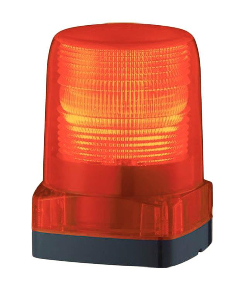 Beacon, Indoor/Outdoor, Ø100mm, LED, 12VDC, Red